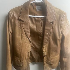 leather women’s jacket